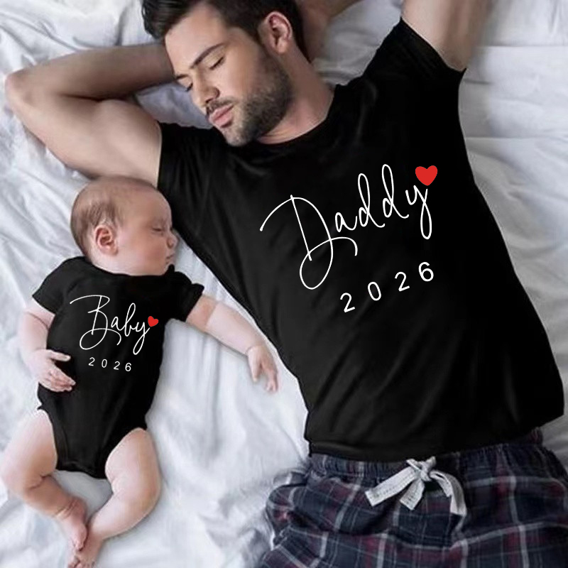 Grappige Baby Daddy Mama 2026  - Summer Clothing Baby recensie en prijs